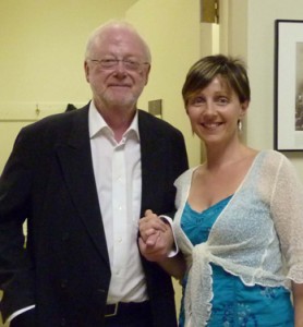 Micaela with Louis Andriessen